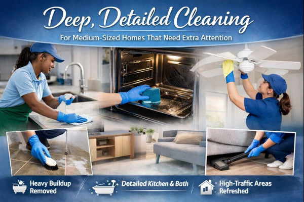 Deep Cleaning (up to 3 Hours)